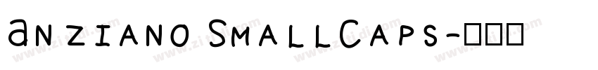 Anziano SmallCaps字体转换